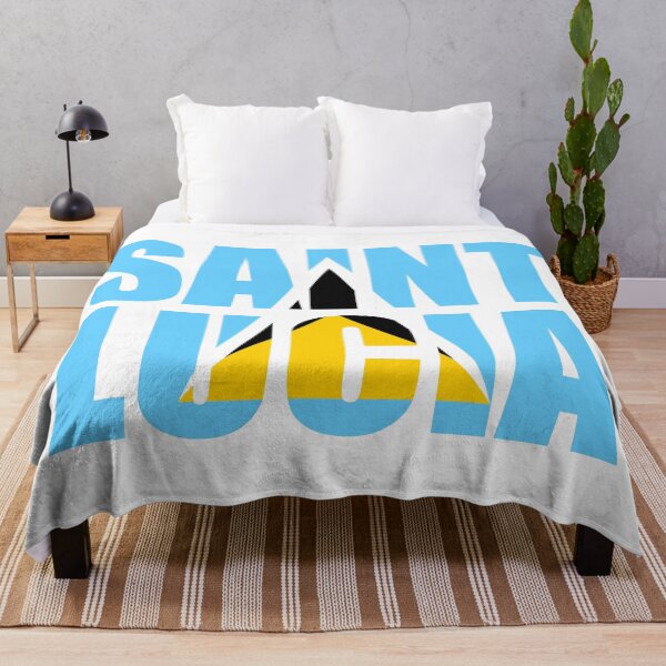 Item preview, Saint Lucia Flag LC designed and sold by shitpostee.