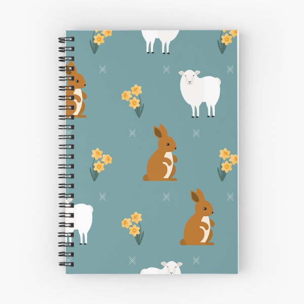 Item preview, Farm animals on blue designed and sold by reneesillus.