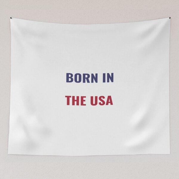 Item preview, BORN IN THE USA Shirt – Patriotic American Tee | Uncle Jichuan designed and sold by Uncle-Jichuan.