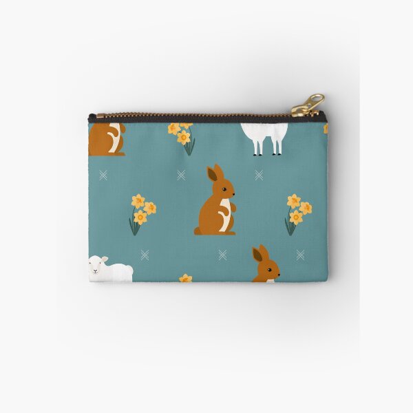 Item preview, Farm animals on blue designed and sold by reneesillus.