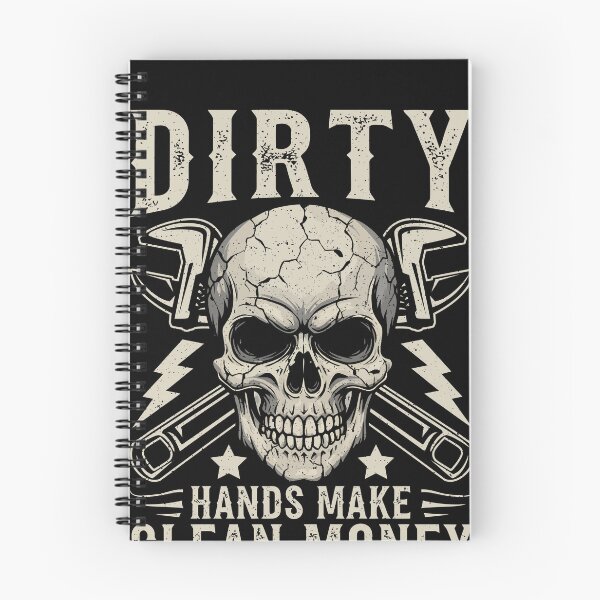 Item preview, Dirty Hands Make Clean Money Mechanic Tradesman Blue Collar Hard Worker designed and sold by PopStars1993.