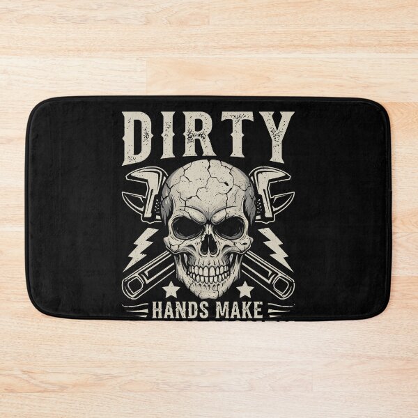 Item preview, Dirty Hands Make Clean Money Mechanic Tradesman Blue Collar Hard Worker designed and sold by PopStars1993.