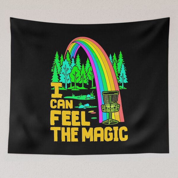 Item preview, Disc Golf Player Funny Rainbow Ace I Can Feel The Magic designed and sold by GrandeDuc.