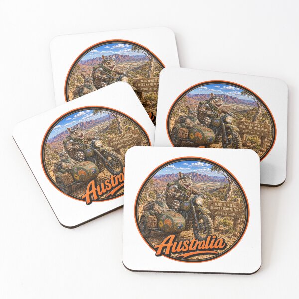 Item preview, Sidecar Pals on an Aussie Adventure designed and sold by Holiday-Hunter.