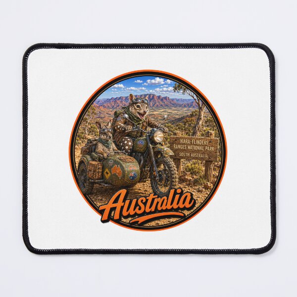 Item preview, Sidecar Pals on an Aussie Adventure designed and sold by Holiday-Hunter.