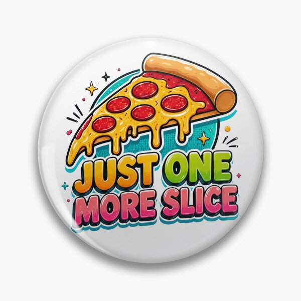 Item preview, Just One More Slice Pizza Shirt | Funny Pizza Lover Quote | Cute Pepperoni Pizza Cartoon | Foodie Graphic Design designed and sold by StyloStudio.