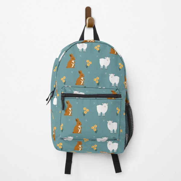 Item preview, Farm animals on blue designed and sold by reneesillus.