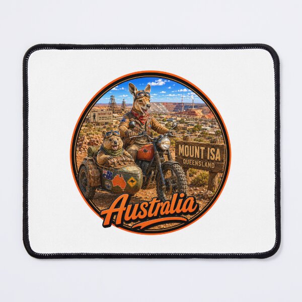 Item preview, Exploring Australia with Sidecar Buddies designed and sold by Holiday-Hunter.