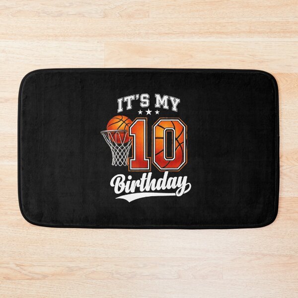 Item preview, It's My 10th Birthday Basketball Graphic for Who Love the Game designed and sold by allistermariam.