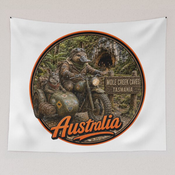 Item preview, Australian Road Trip Animal Friends designed and sold by Holiday-Hunter.