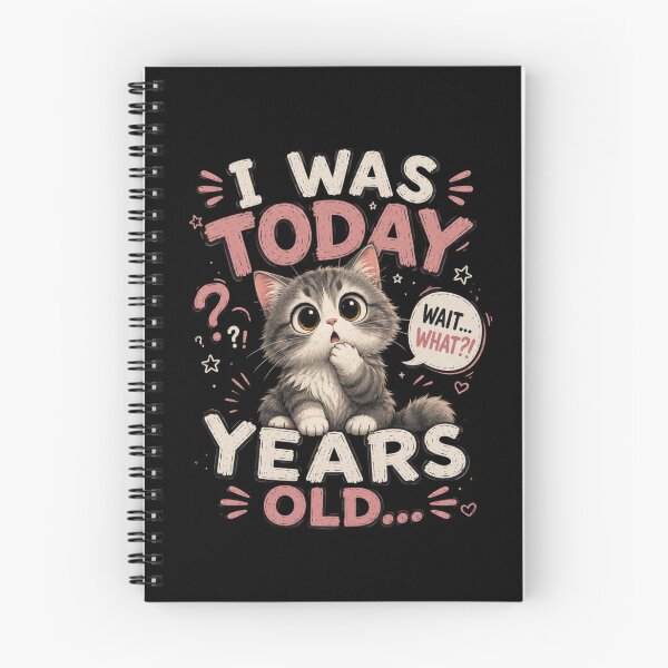 Item preview, I Was Today Years Old Funny Cat Sticker – Cute Meme Kitten Reaction Design designed and sold by Artimax-Studio.