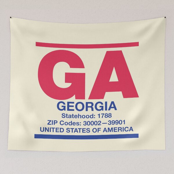 Item preview, Georgia, GA, United States of America designed and sold by CharlottePlaceArt.