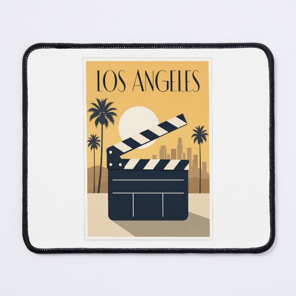 Item preview, Los Angeles Cinema Travel Poster designed and sold by Beyond Destinations.