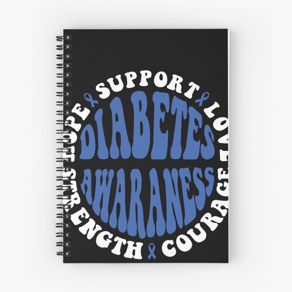 Item preview, Support Hope Strength Diabetes Awareness Love Courage Diabetes Warrior Support Advocate designed and sold by PopStars1993.