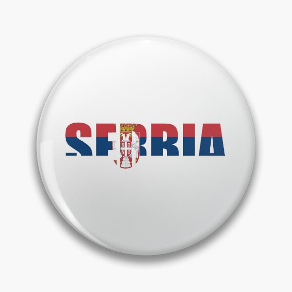 Item preview, Serbia Flag RS designed and sold by shitpostee.