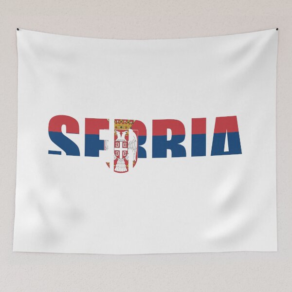 Item preview, Serbia Flag RS designed and sold by shitpostee.
