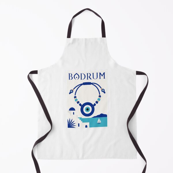 Item preview, Bodrum Evil Eye Travel Poster designed and sold by Beyond Destinations.