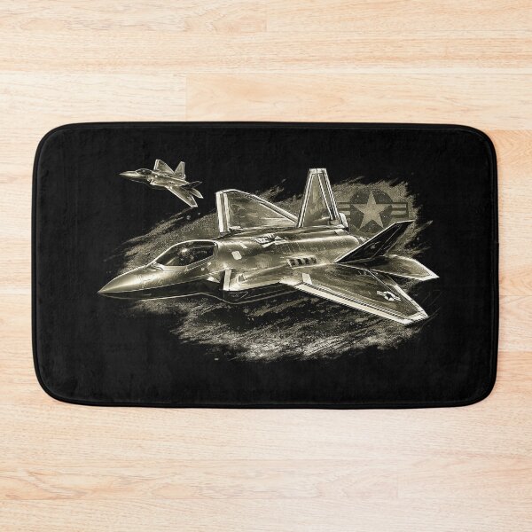 Item preview, F35 Lightning II Sketch Art | Stealth Fighter Jet Military Aviation Design designed and sold by Aerolovers.