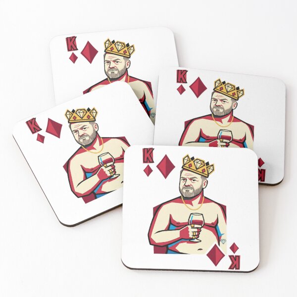 Item preview, King of Diamonds Collage – Minimalist Playing Card Humor Graphic Tee designed and sold by Artify24.