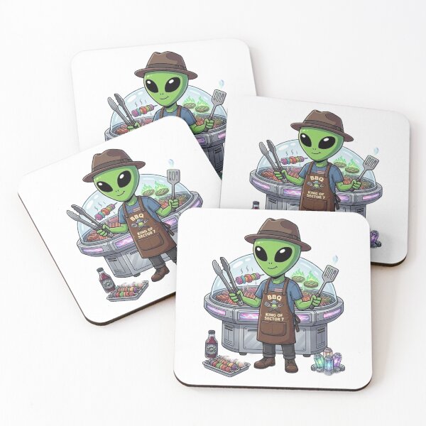 Item preview, BBQ King of Sector 7: Alien Grilling Master designed and sold by fedetrev.