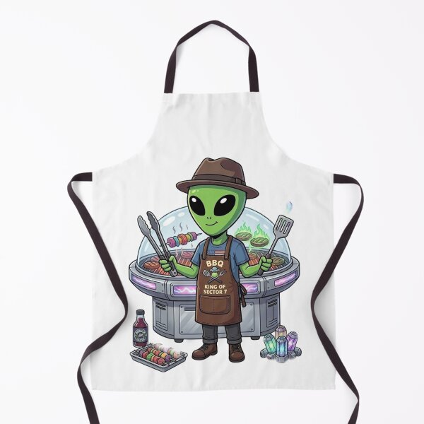 Item preview, BBQ King of Sector 7: Alien Grilling Master designed and sold by fedetrev.