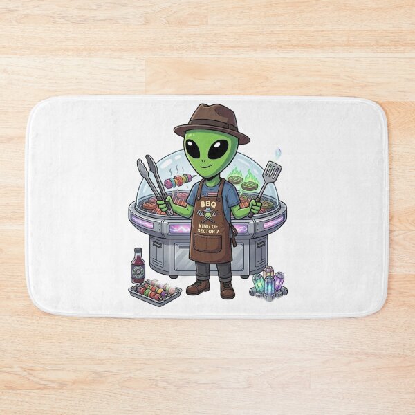 Item preview, BBQ King of Sector 7: Alien Grilling Master designed and sold by fedetrev.