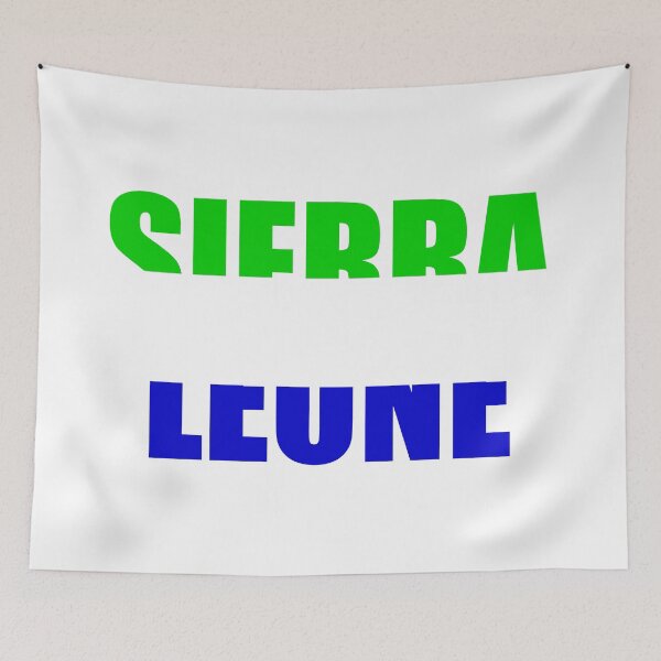 Item preview, Sierra Leone Flag SL designed and sold by shitpostee.