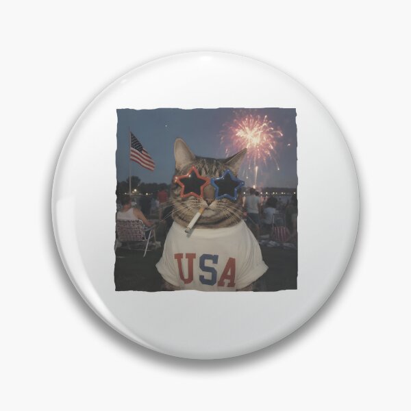Item preview, Patriotic USA Cat designed and sold by Johnny-Store.