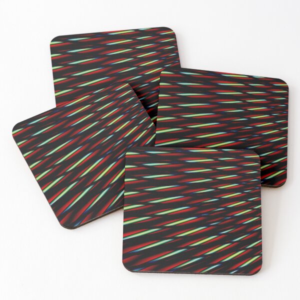 Item preview, Cyber Neon Grid: Abstract Futuristic Laser Lines designed and sold by Happyabstract.