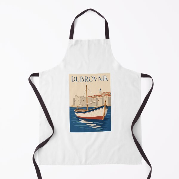 Item preview, Dubrovnik Coastal Boat Travel Poster designed and sold by Beyond Destinations.