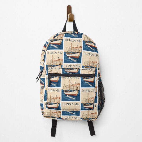 Item preview, Dubrovnik Coastal Boat Travel Poster designed and sold by Beyond Destinations.