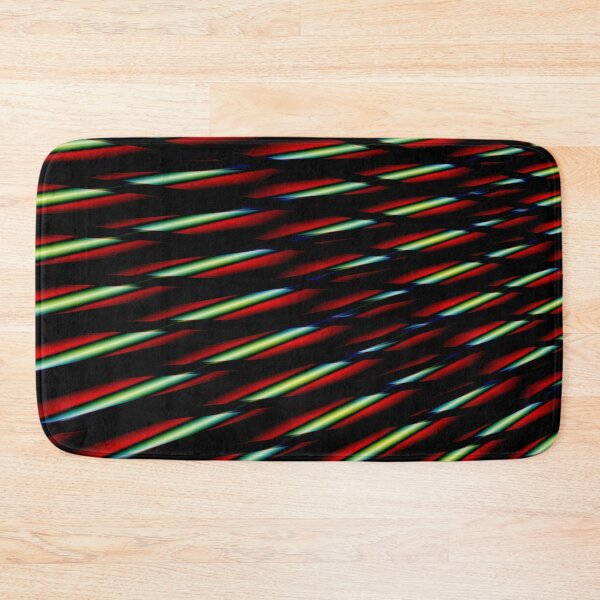 Item preview, Cyber Neon Grid: Abstract Futuristic Laser Lines designed and sold by Happyabstract.