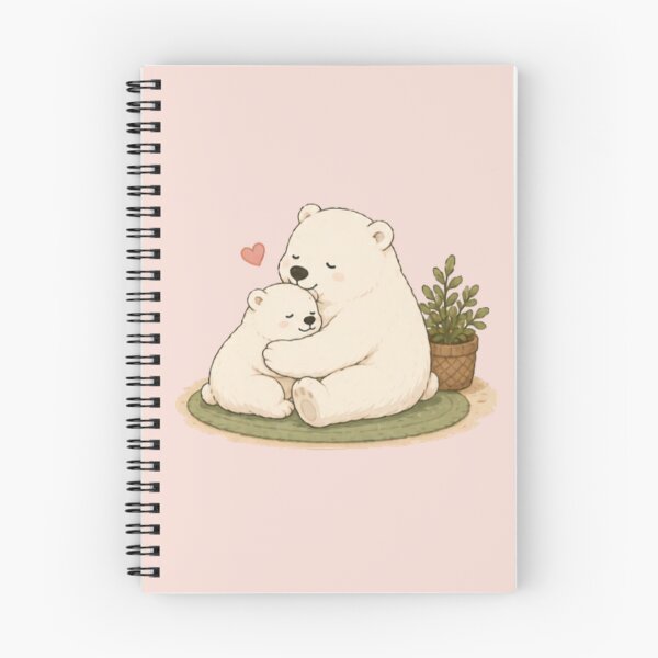 Item preview, Cute Polar Bear Love designed and sold by MellowMunchkins.