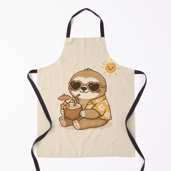 Item preview, Cute Summertime Sloth designed and sold by MellowMunchkins.