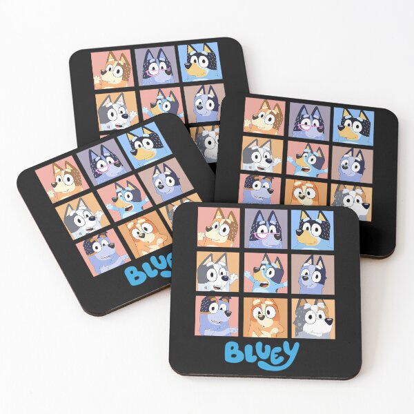 Item preview, Cartoon Dog Portraits Grid designed and sold by acmastock.
