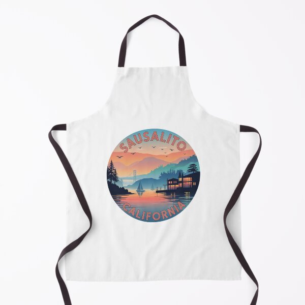 Item preview, Sausalito California: Sunset Bay Badge designed and sold by CircinusStore.
