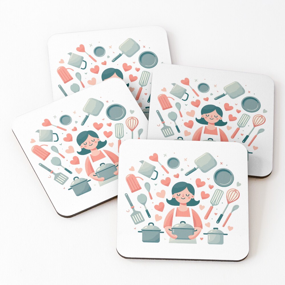 Item preview, Coasters (Set of 4) designed and sold by Gradasee.