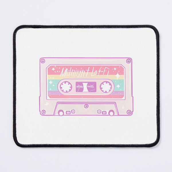 Item preview, Retro Midnight Lo-Fi Cassette Tape Sticker designed and sold by 77Clover.