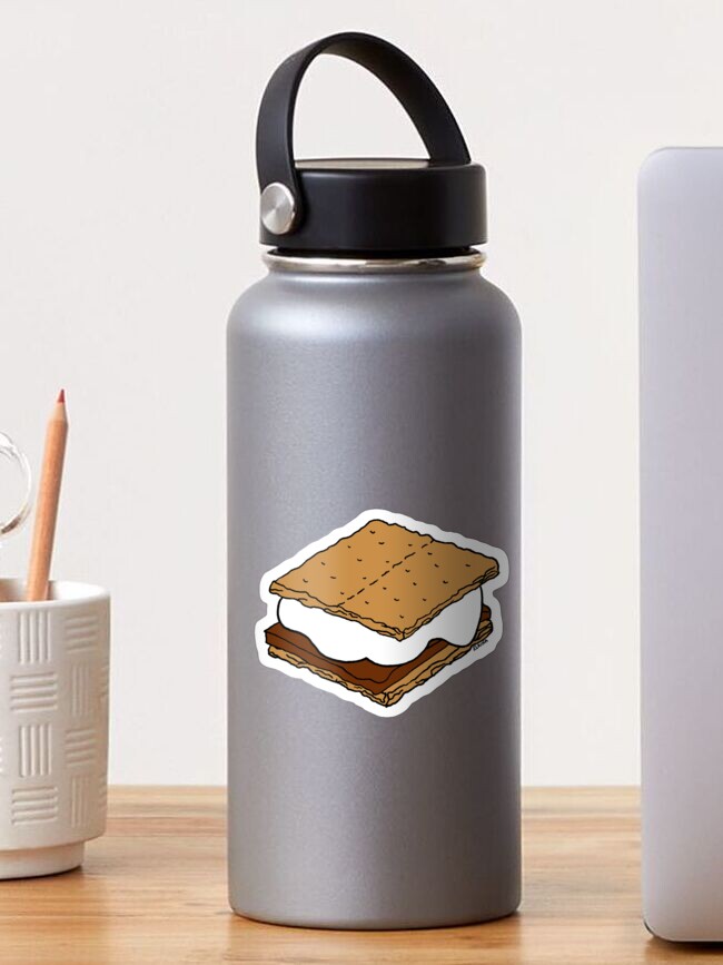 Thumbnail 1 of 3, Sticker, S'mores designed and sold by ElainaPhillips.
