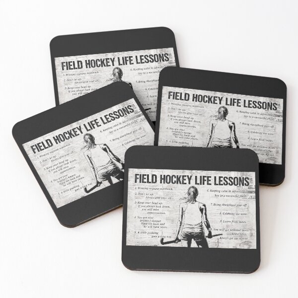 Item preview, Filed Hockey Life Lessons For Girls Birthday, Filed Hockey Life Lessons Poster For Girls Bedroom Bathroom designed and sold by SockaArt1.
