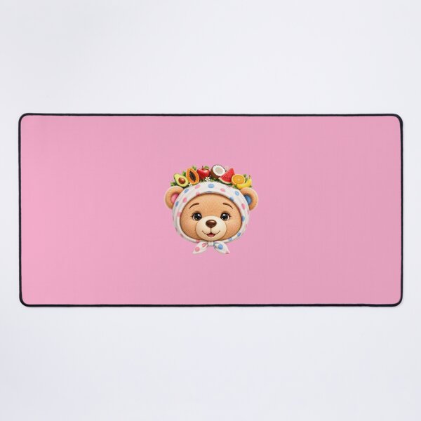 Item preview, Adorable Teddy Bear Surrounded by Fresh Fruits designed and sold by annenambiro.