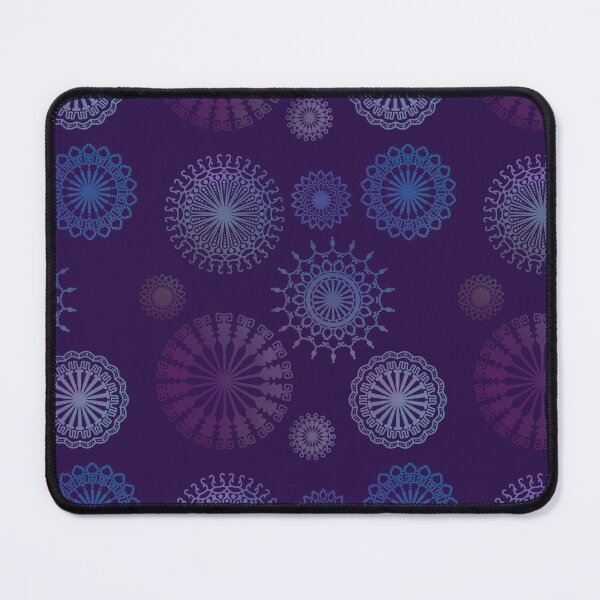 Item preview, Mandala Motifs in Cool Colors designed and sold by JaygiesDesign.