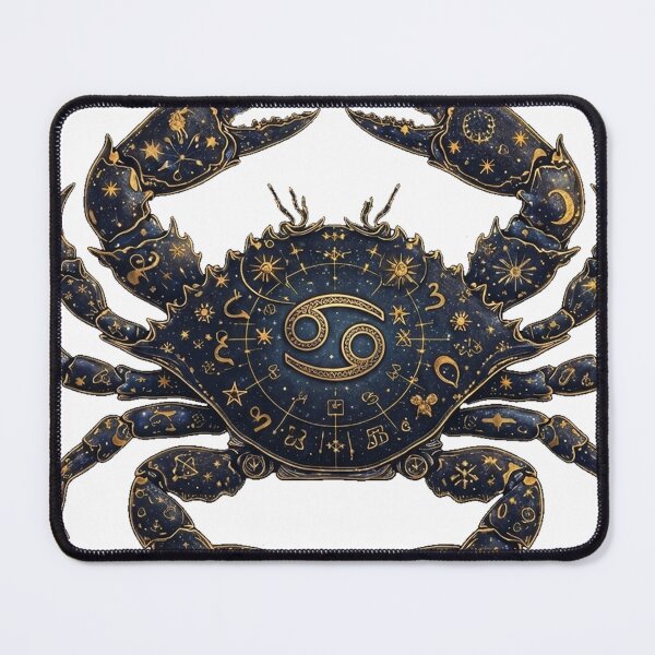 Item preview, Cancer Zodiac Astrology Crab Constellation Art  designed and sold by francous03.