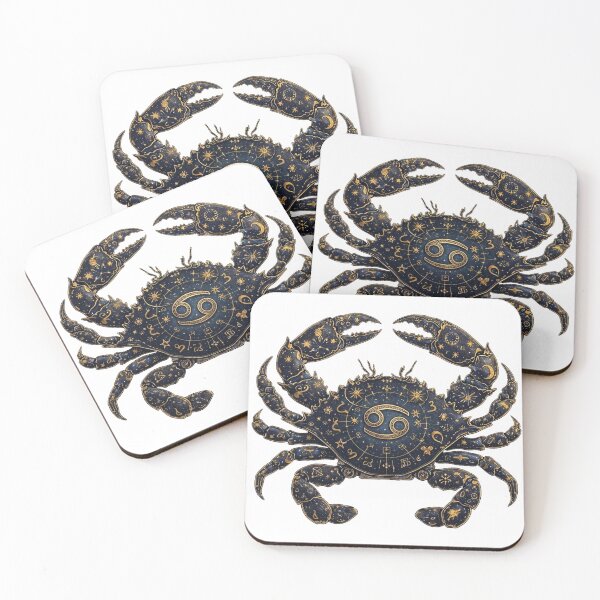 Item preview, Cancer Zodiac Astrology Crab Constellation Art  designed and sold by francous03.