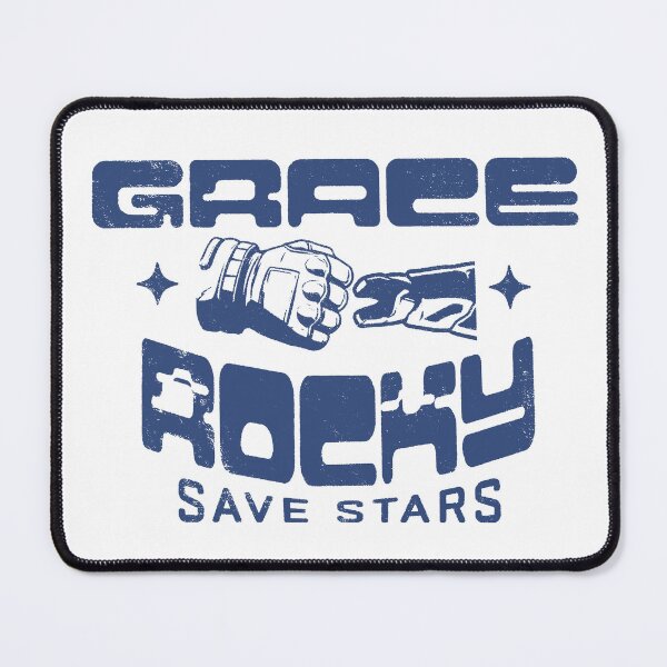 Item preview, Project Hail Mary Grace Rocky Save Stars Movie Poster designed and sold by StaceyOneLove.