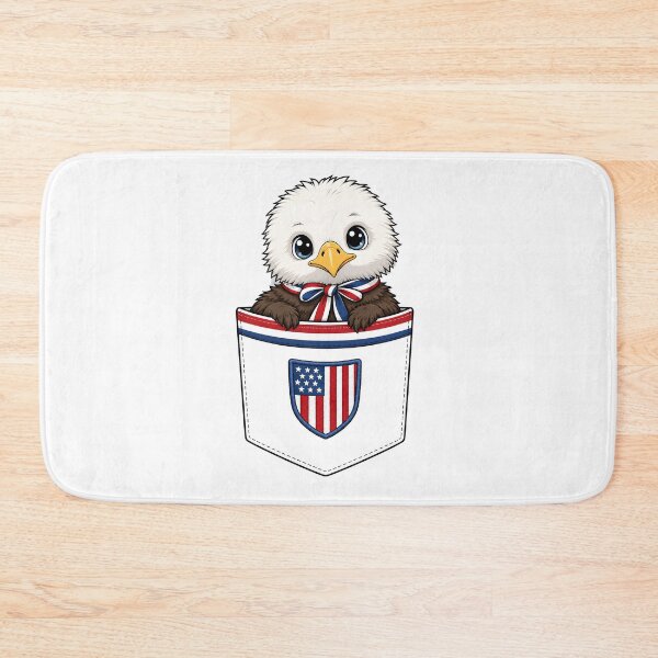 Item preview, Cute Baby Eagle Pocket Pal USA designed and sold by puredevn.