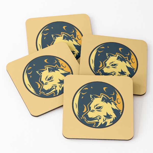 Item preview, Moonlit Wolf Head Graphic | Minimal Wildlife designed and sold by Naershop.