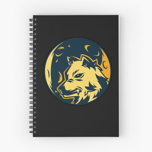 Item preview, Moonlit Wolf Head Graphic | Minimal Wildlife designed and sold by Naershop.