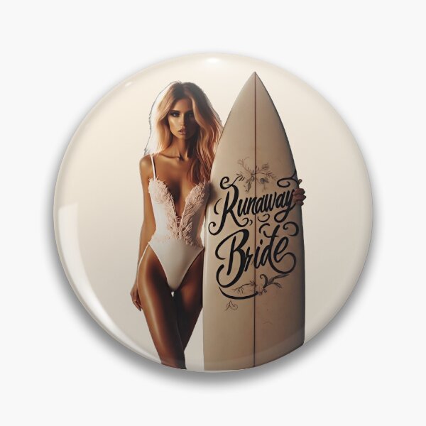 Item preview, Glamour Blonde Swimsuit Surfboard Vacation designed and sold by Voodoo Store Paranormal Collections.