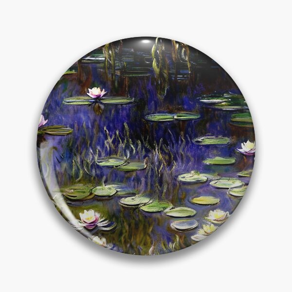 Item preview, Water Lilies: Yellow and Lilac designed and sold by artdesignsnow.